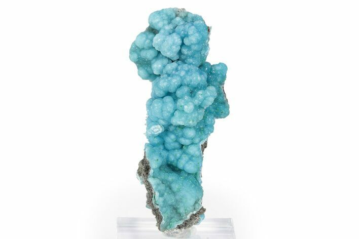 Vibrant Blue Hemimorphite - Congo #240664